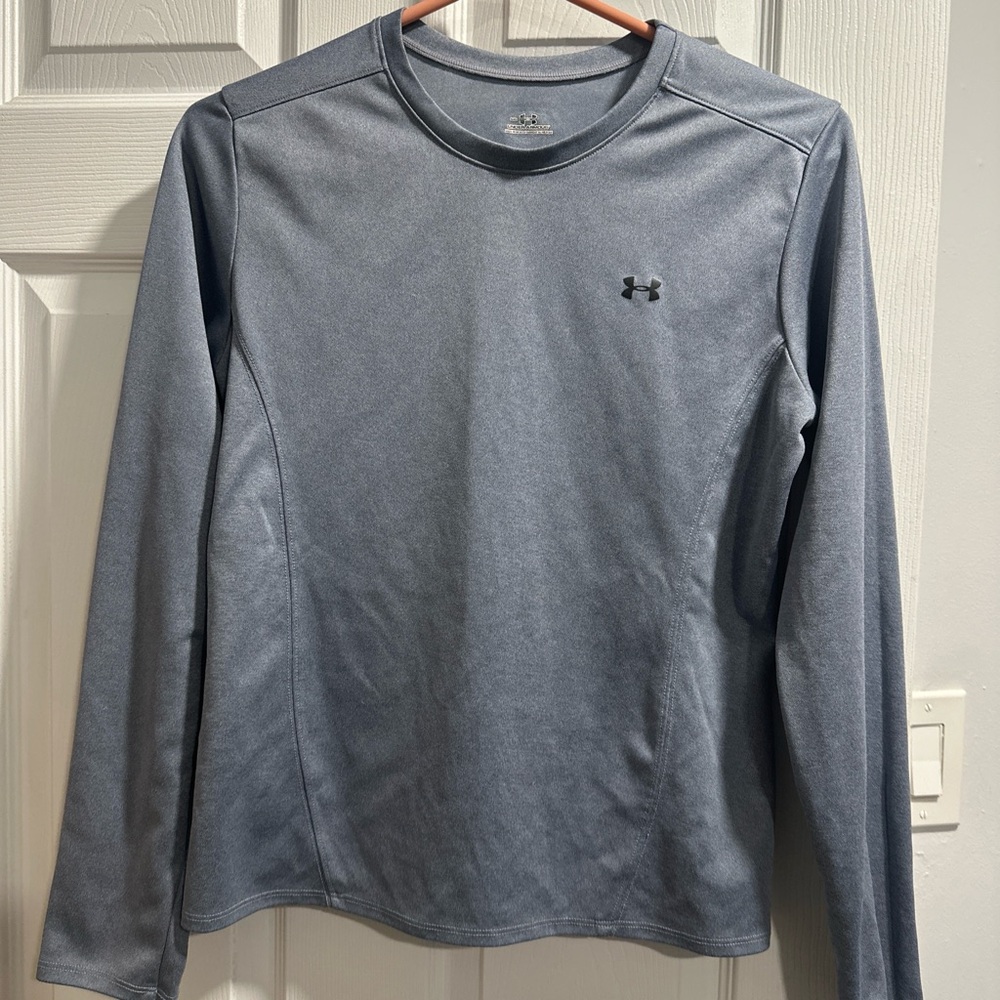 Under Armour Men's Steel Gray Long Sleeve Tee